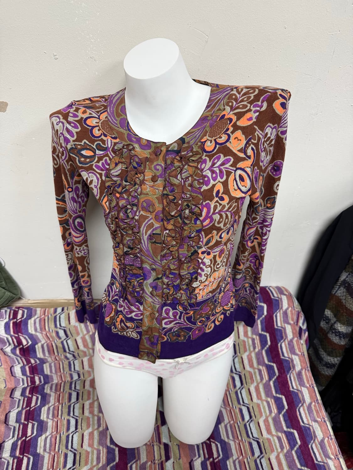 Blumarine 블루마린 에스닉 가디건 상품이미지1
