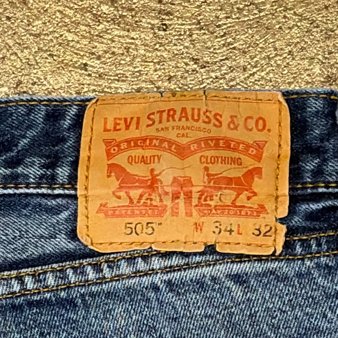 00s USA  빈티지 리바이스 505 청바지 상품이미지10
