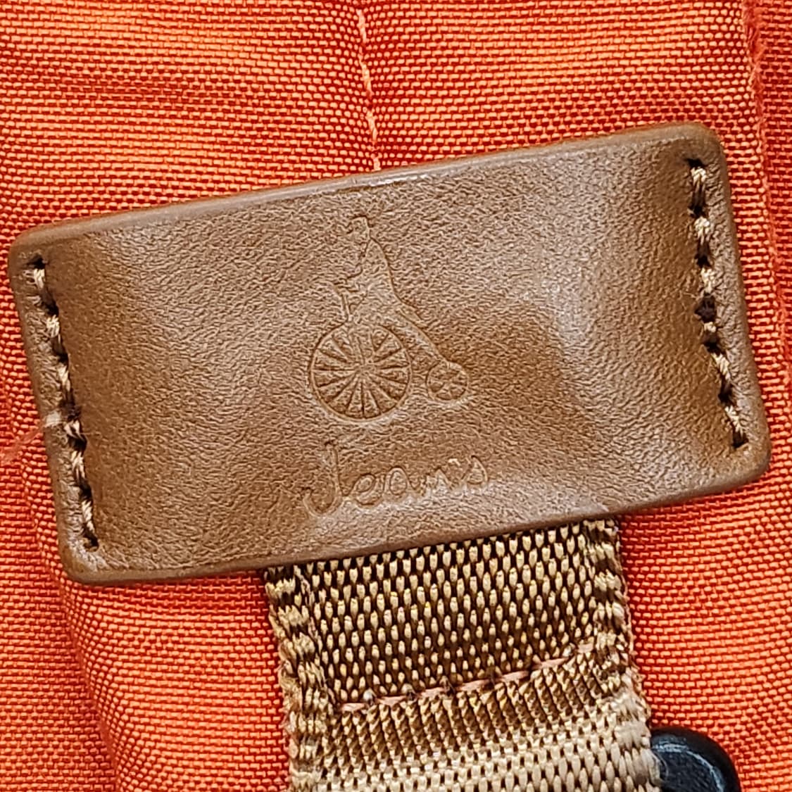 빈폴 정품 백팩 오렌지 38x31x16cm 상품이미지6