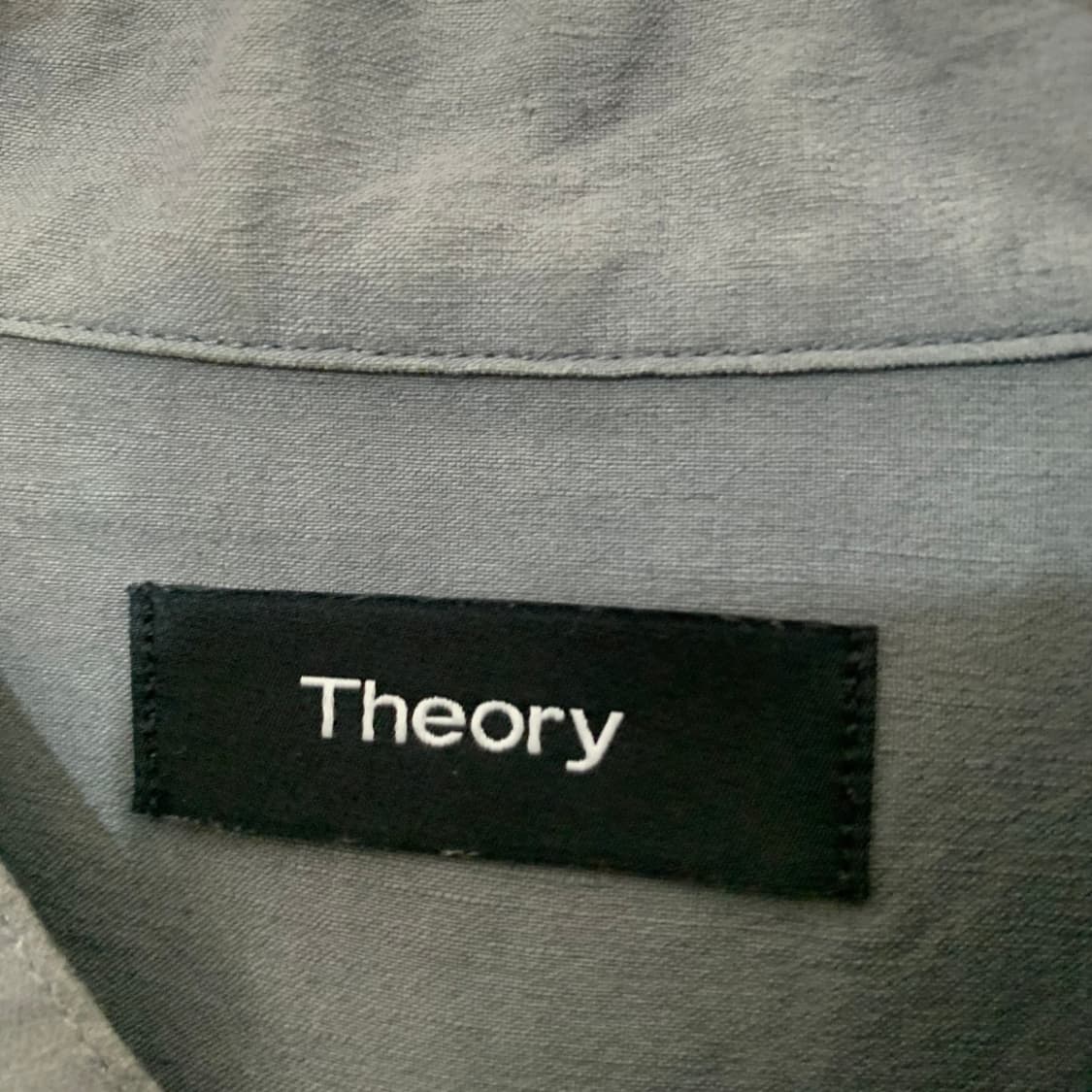 M THEORY 띠어리 차이나 카라 포켓 스판 린넨 셔츠 상품이미지4