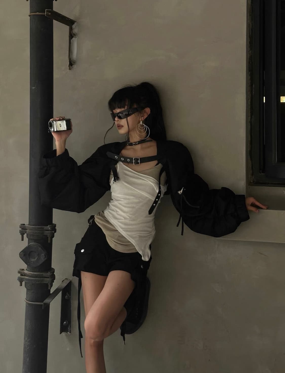 buckle crop jacket 상품이미지1