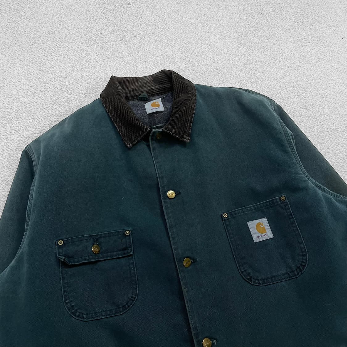 칼하트 Carhartt usa 블랭킷 라이너 초어 자켓 헌터그린 상품이미지2