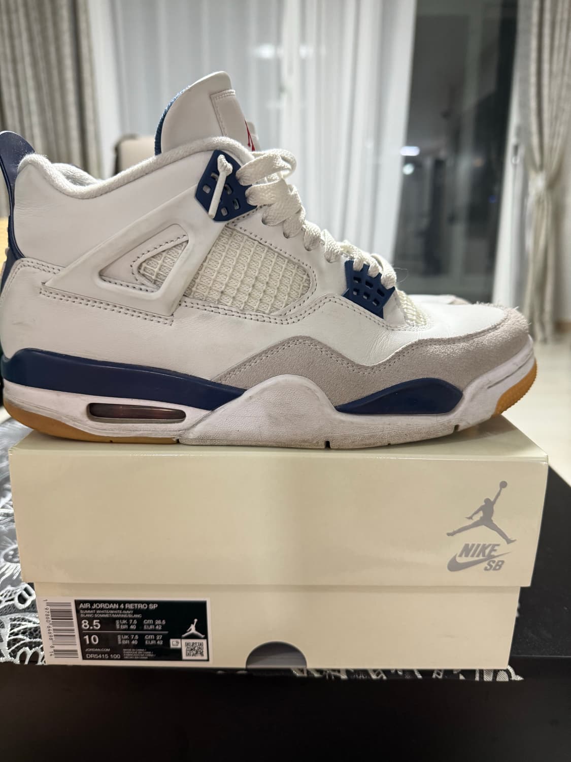 나이키 조던4 SB레트로 네이비 상품이미지2