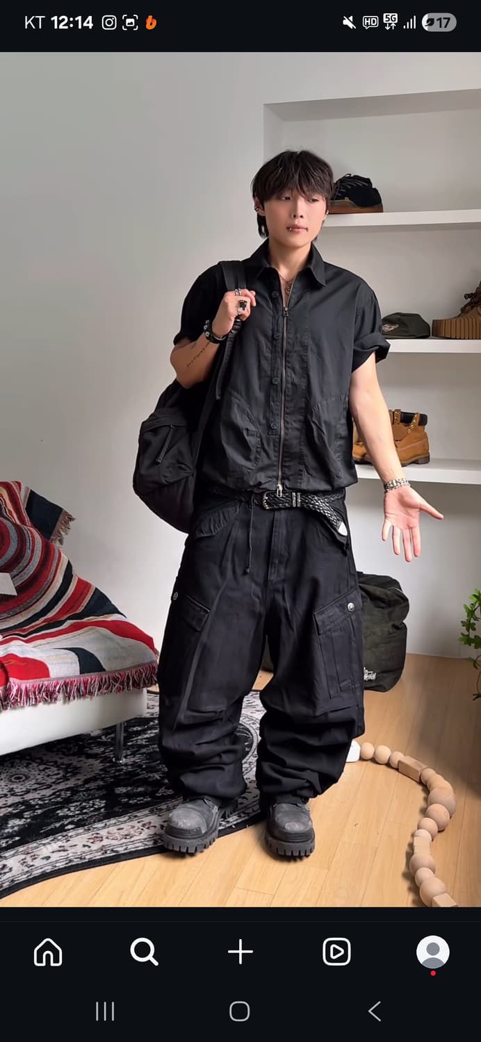 (유일매물) 아오이로 히카리 m65 블랙 2사이즈 상품이미지3