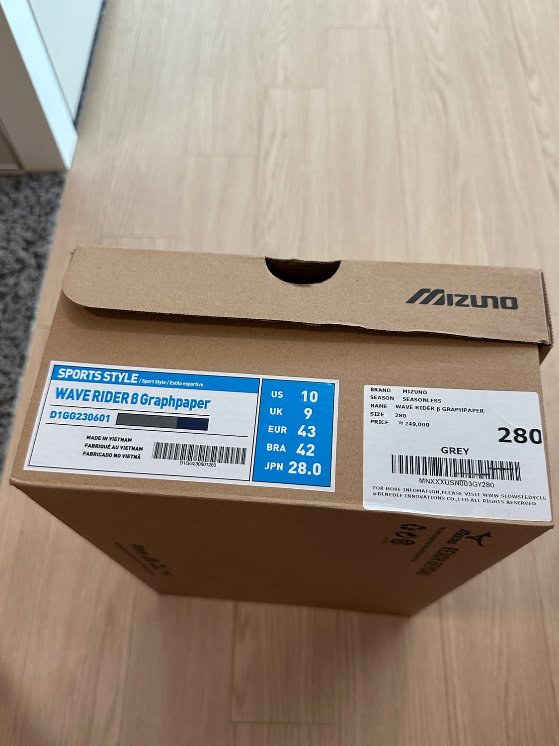 미즈노x그라프페이퍼 / 280 상품이미지7