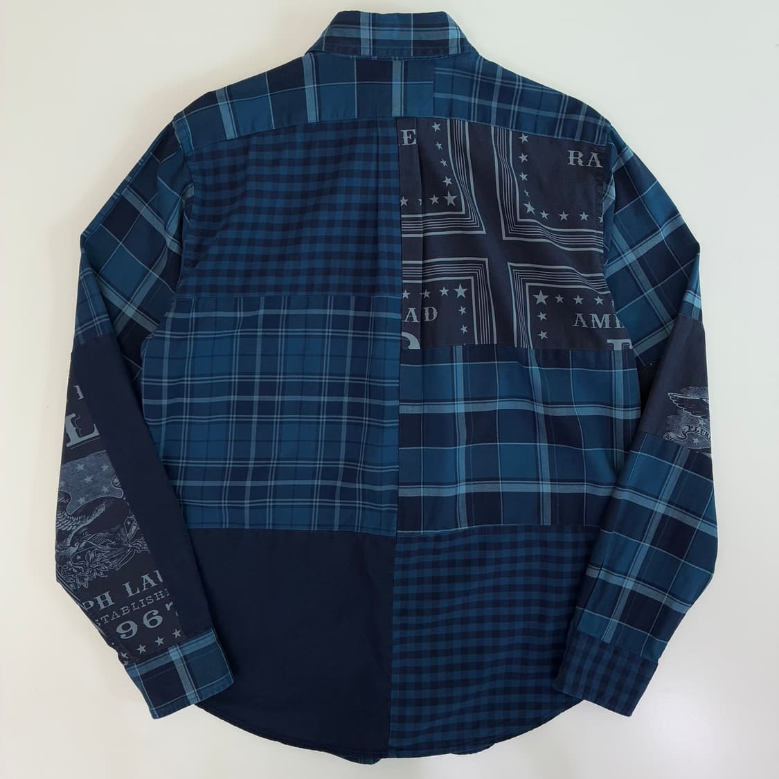 Polo 폴로 랄프로렌 신형 랄프로렌 패치 워크 셔츠 상품이미지4