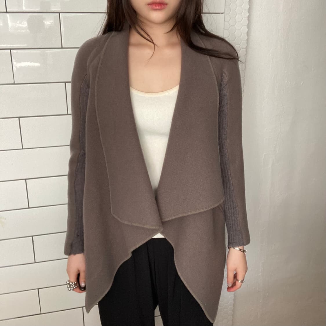 릭오웬스 드레이프 가디건 자켓 상품이미지2