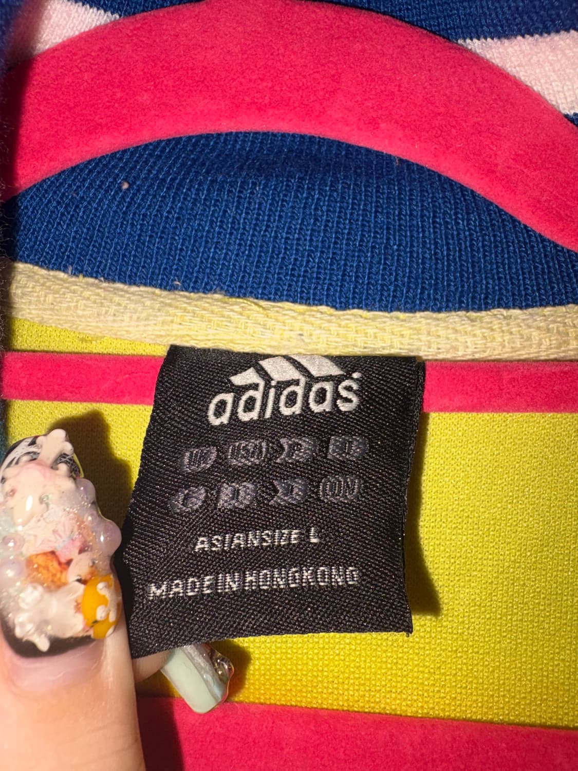 아디다스 형광 스포티 져지  상품이미지2