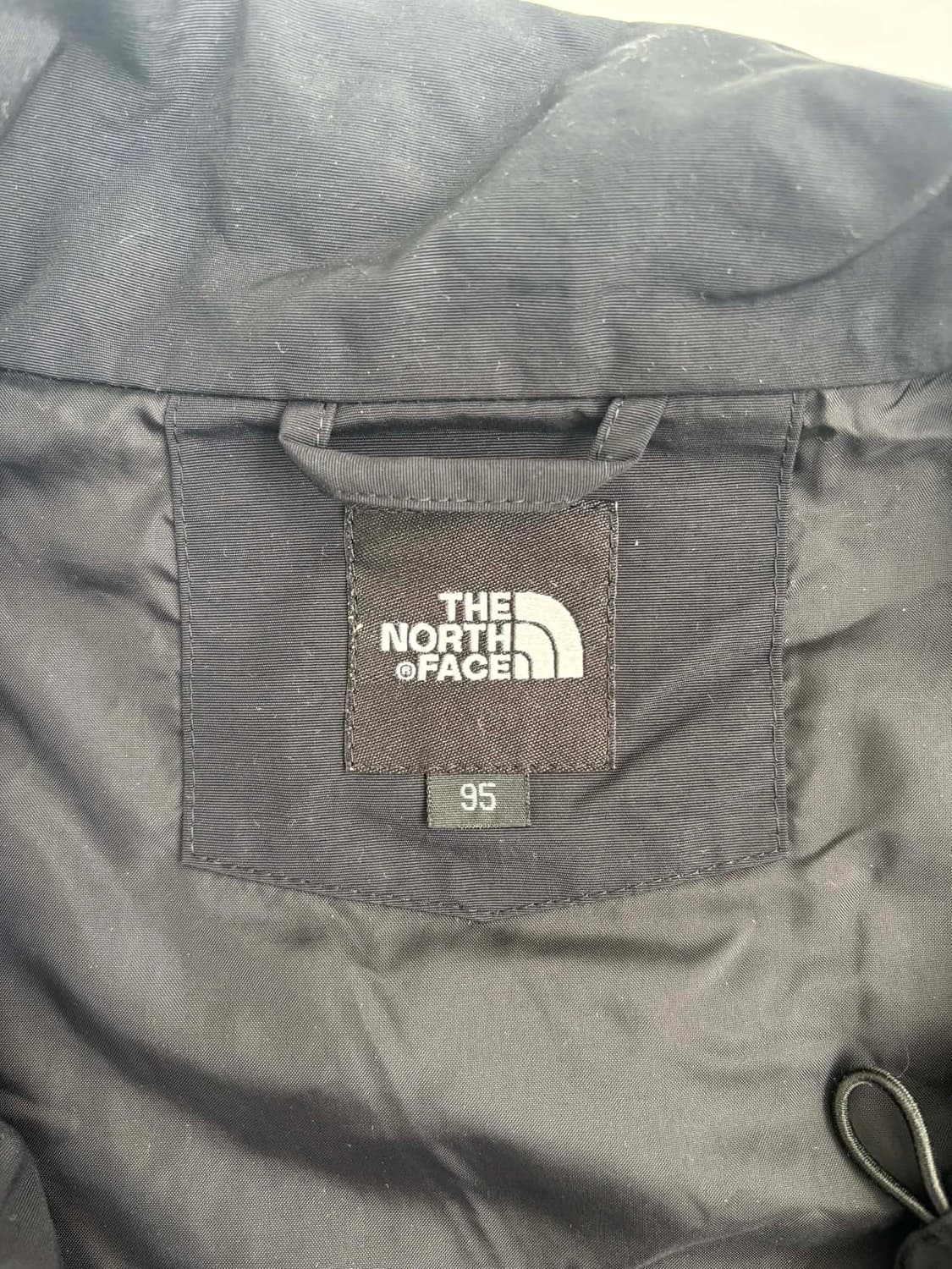 노스페이스 포켓 고프코어 블랙 윈드브레이커 자켓 바람막이 희귀져지(95) 상품이미지4