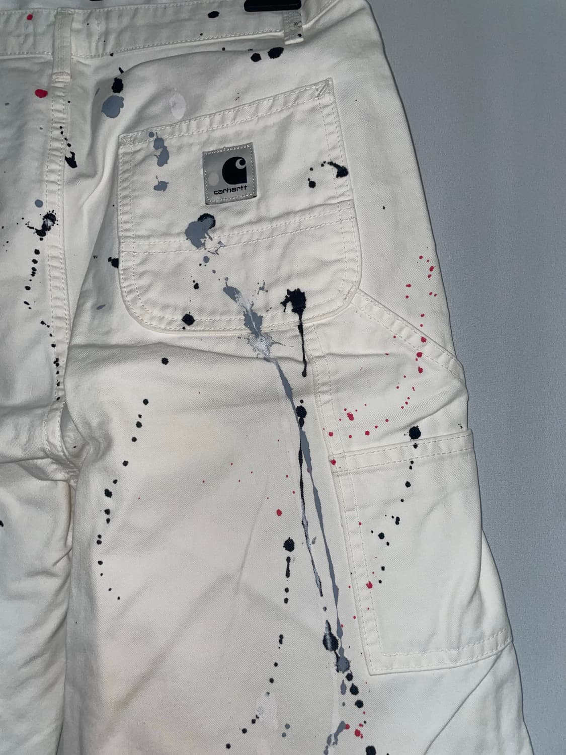 칼하트 페인팅 워크팬츠 상품이미지1