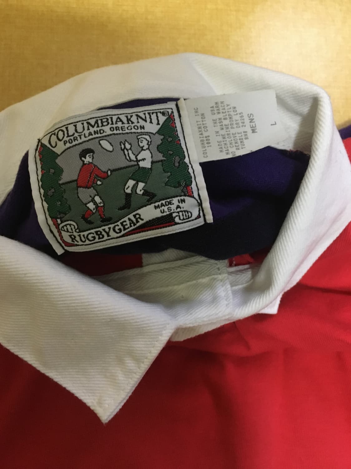 콜럼비아니트 럭비셔츠  상품이미지4