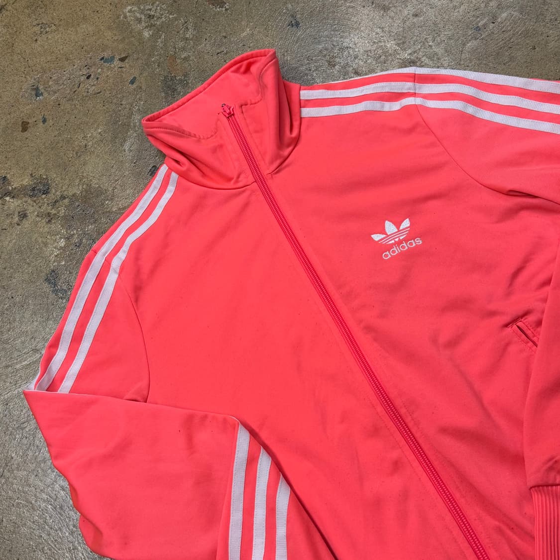 [정품/38] 아디다스 3선 져지 핑크 트랙탑 b17 상품이미지1