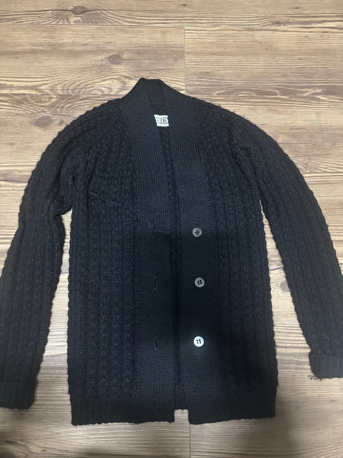 mm6 니트 가디건 상품이미지1