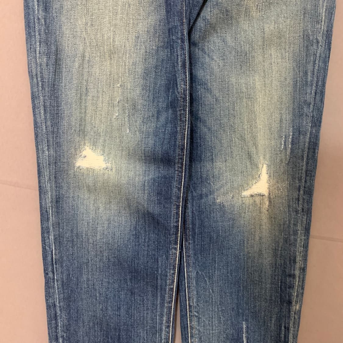 32인치 PT토리노 레게 데미지 워싱 스판 데님 청바지 상품이미지6