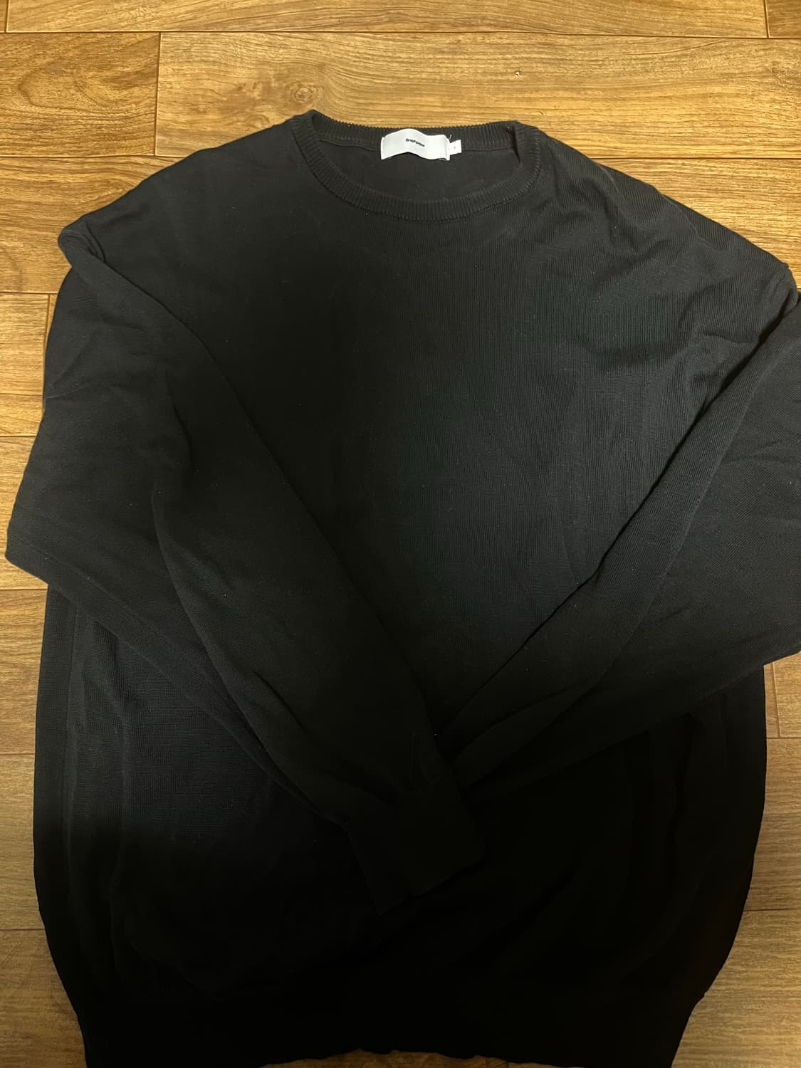 그라프페이퍼 니트슬리브1 블랙 상품이미지1