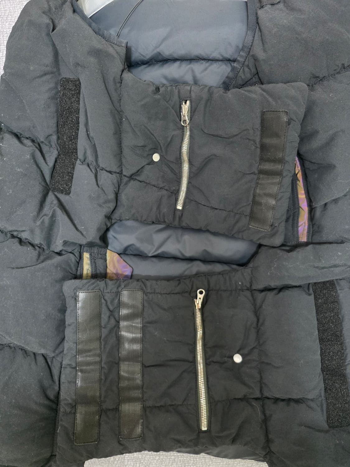 스톤아일랜드 블랙라벨 패딩 베스트 정품 상품이미지5