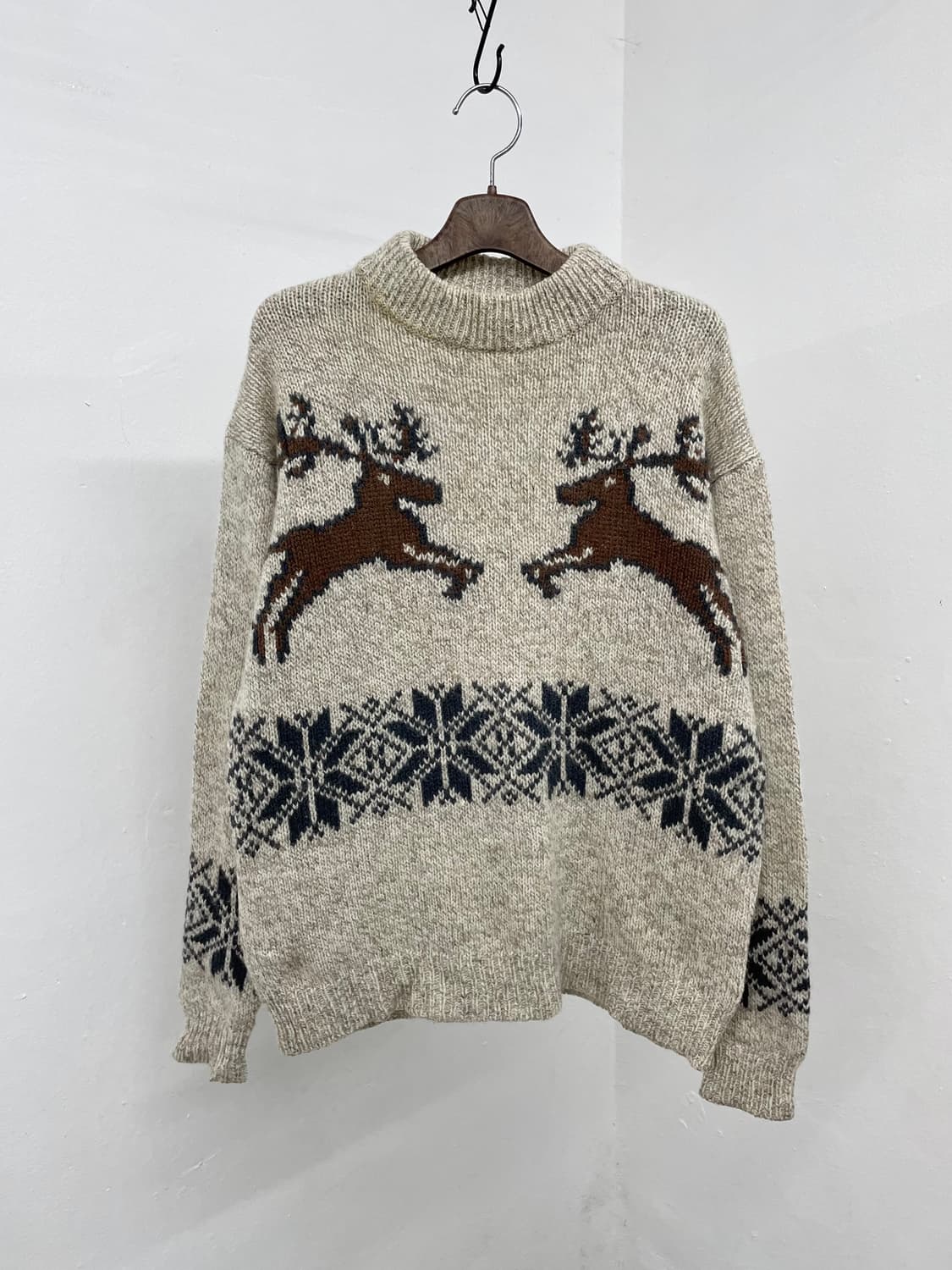 울100 노르딕 니트 상품이미지5