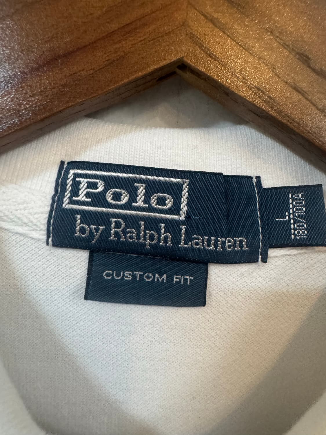 폴로 빅포니 화이트더블 카라티 상품이미지3