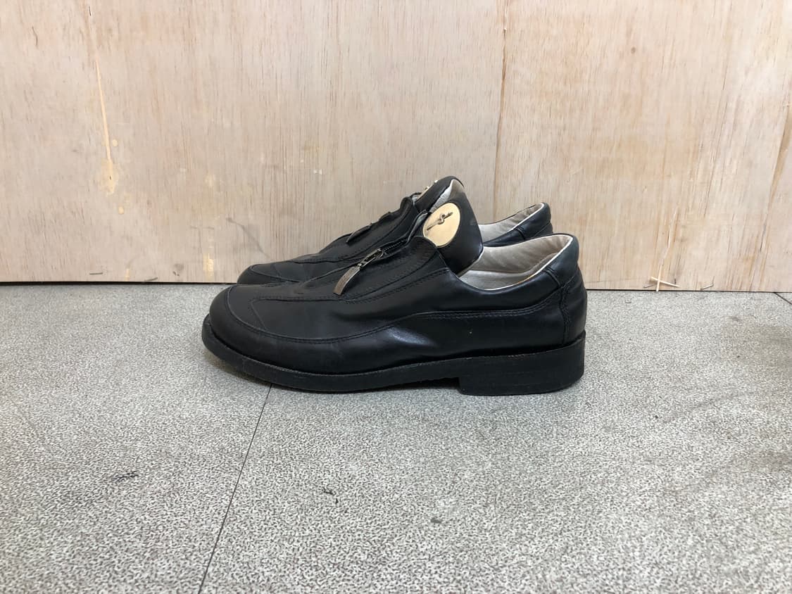 [직수입] RARE 빈티지 레더 슈즈 블랙 245-250 상품이미지6