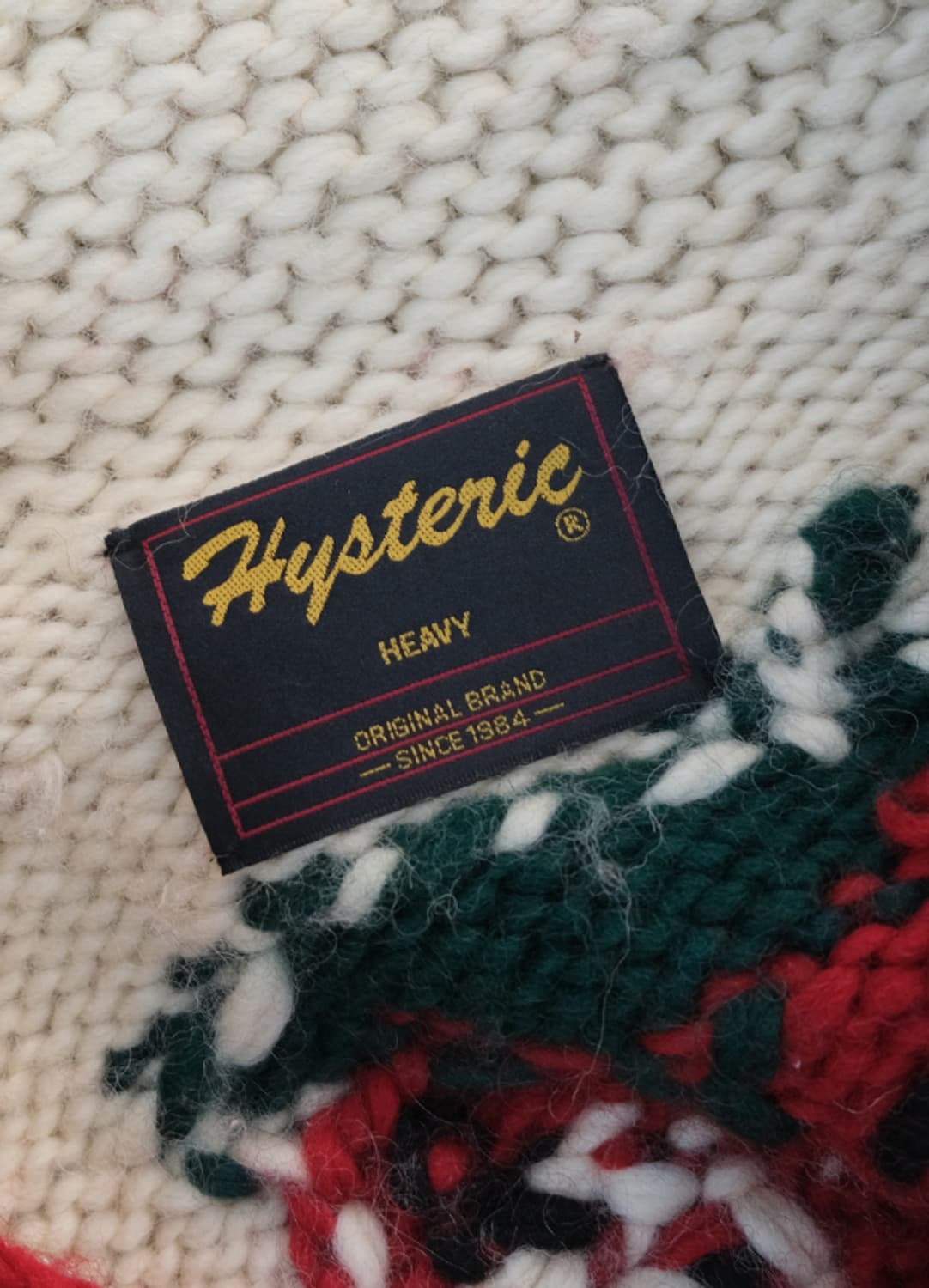 히스테릭글래머 헤비울 코위찬 상품이미지6