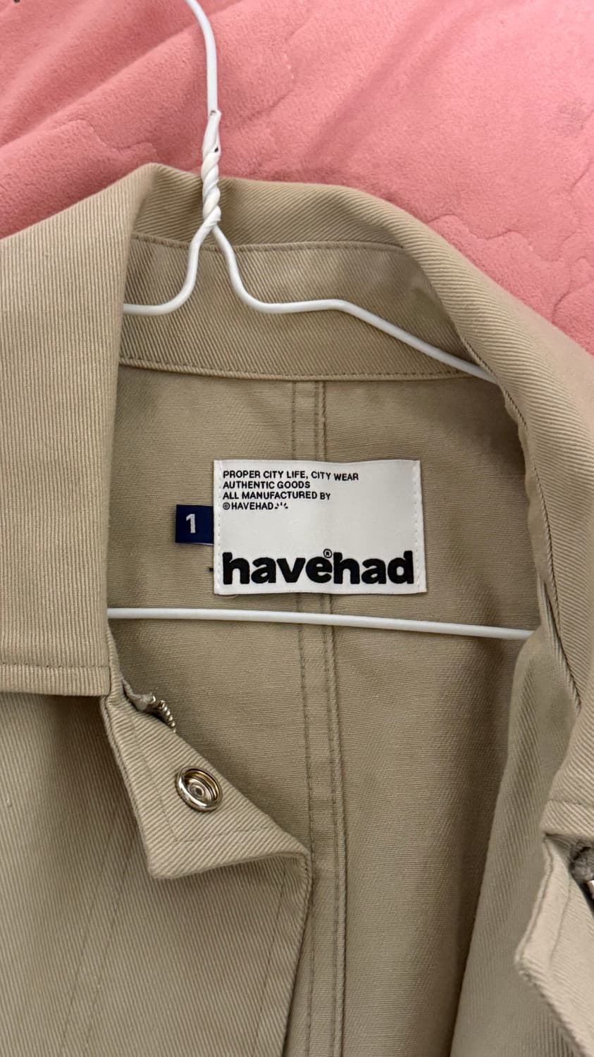 havehad Round Pocket Wep Jacket 베이지 상품이미지4