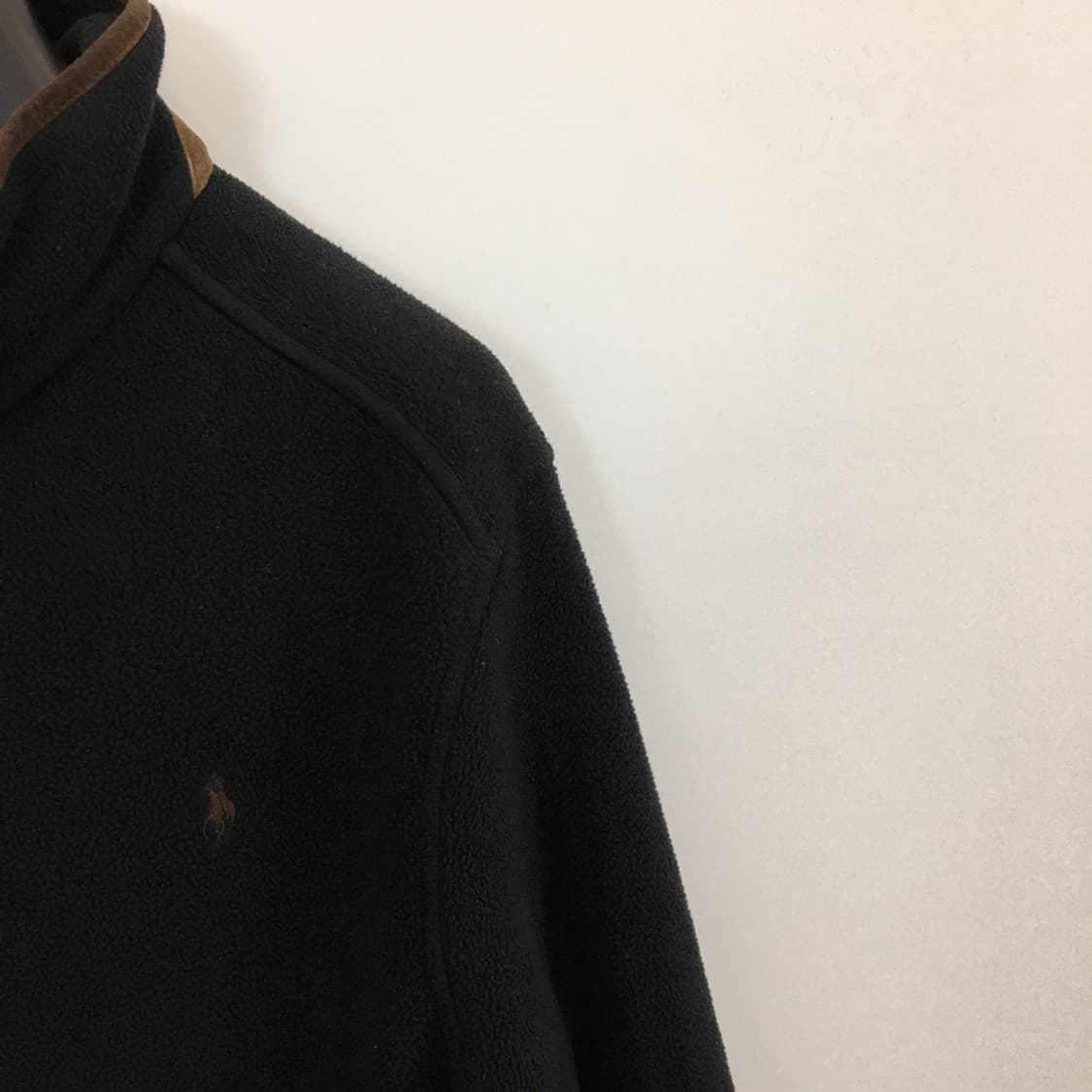 폴로 랄프로렌 브라운포니 레더후리스 XL  상품이미지2