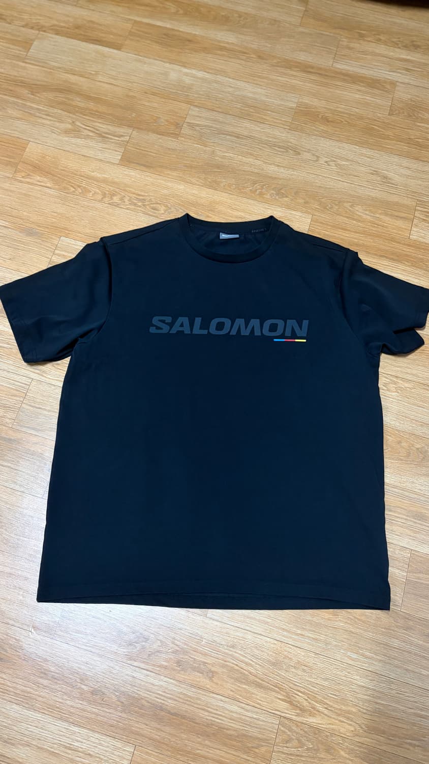 살로몬 2XL 블랙 기능성반팔티 상품이미지1