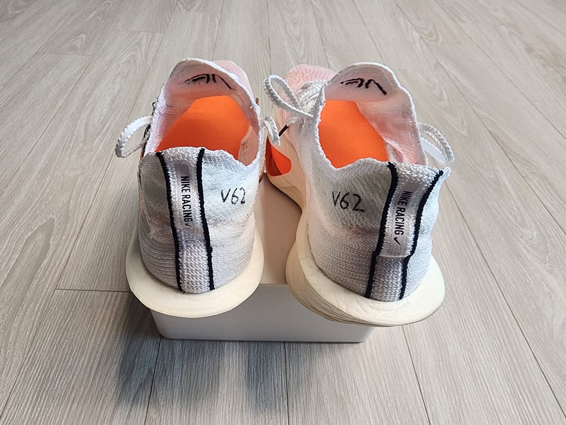 나이키 에어 줌 알파플라이 넥스트3% 프로토 화이트 오렌지 상품이미지6