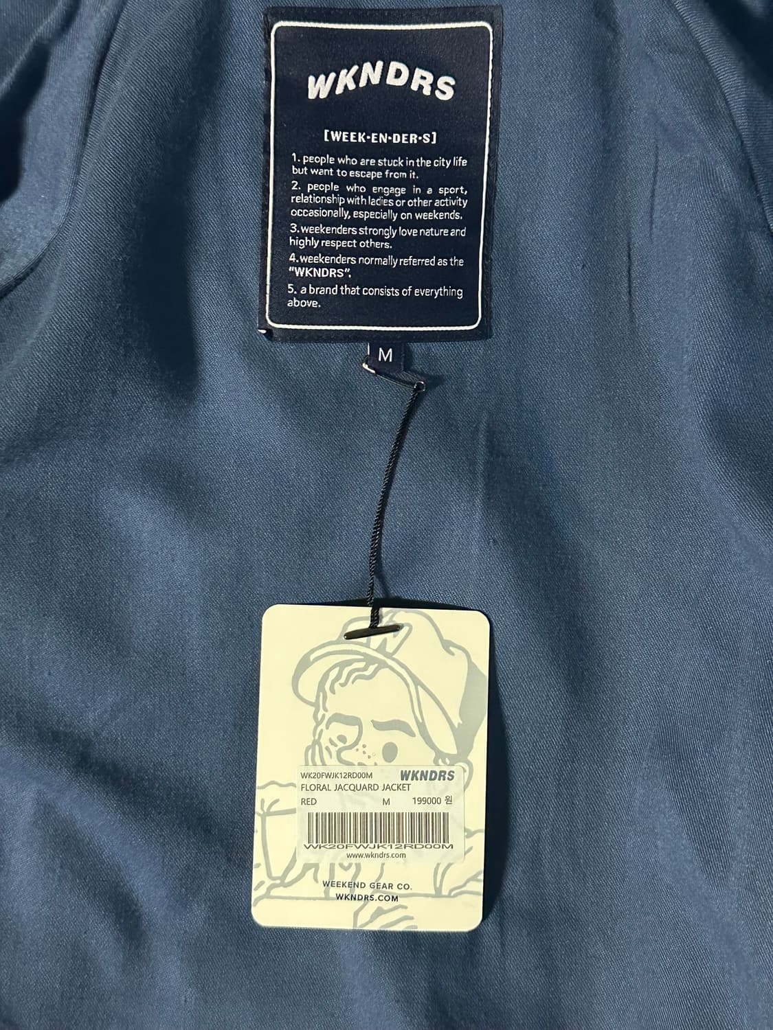 WKNDRS JACQUARD JACKET [위캔더스] 상품이미지3