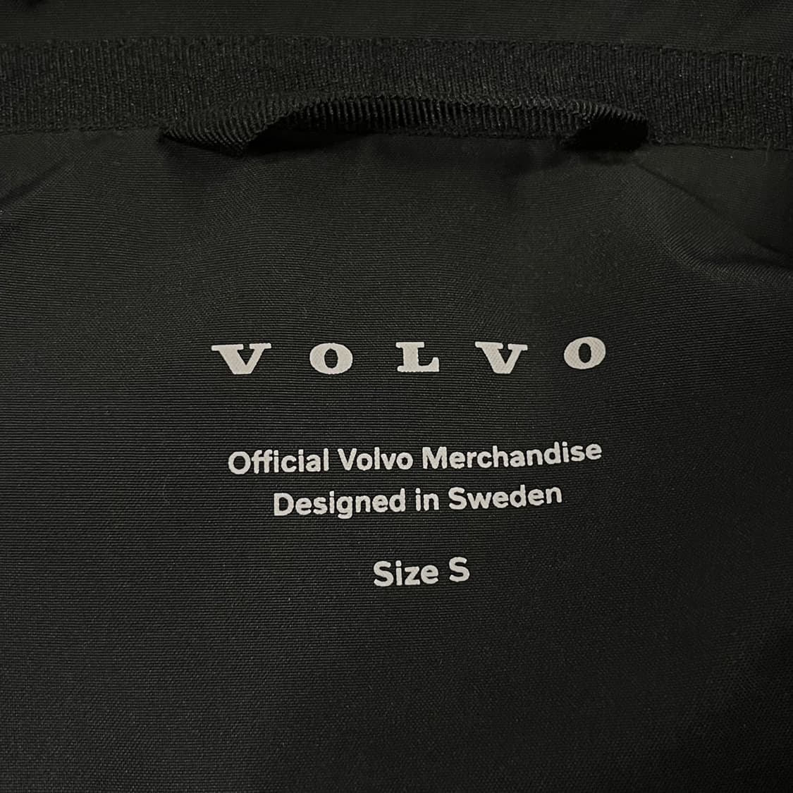 [정품/S] Volvo 볼보 블랙 바람막이 자켓 b15 상품이미지6