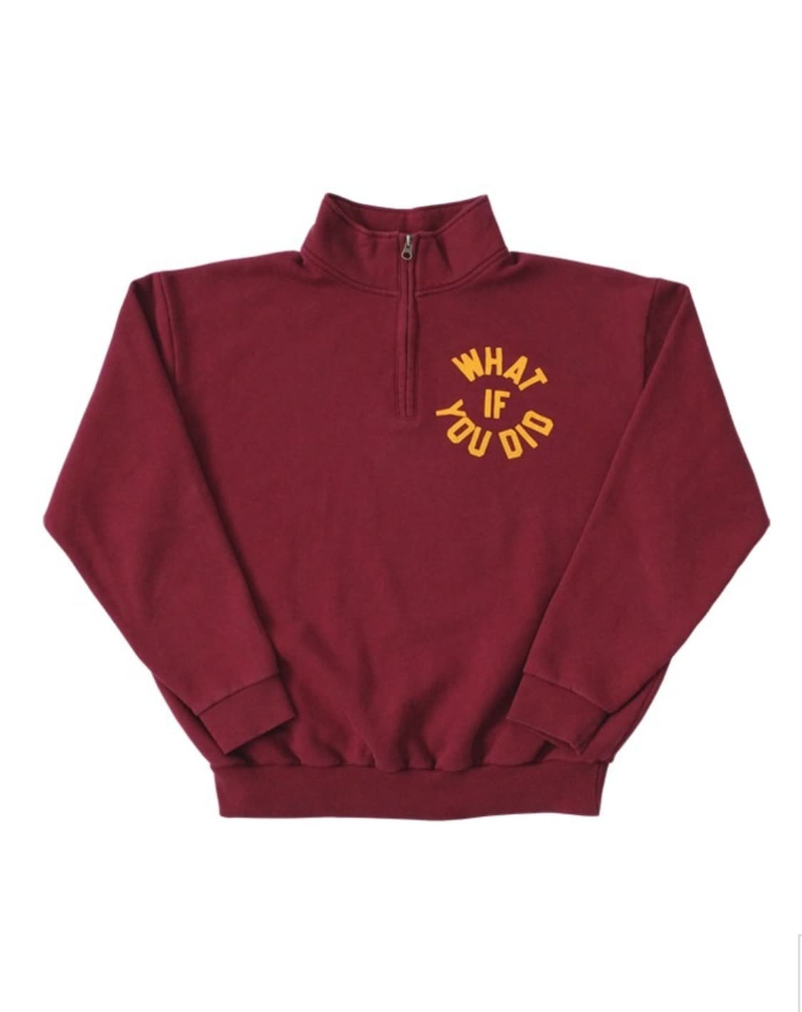 WHAT IF YOU DID Q ZIP-UP SWEATSHIRTS 상품이미지1