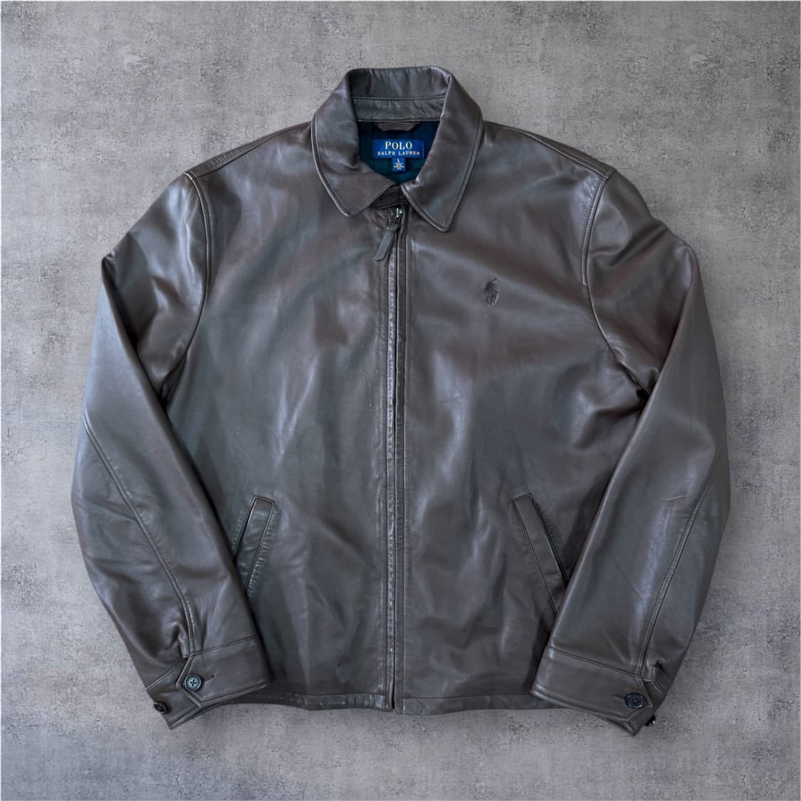폴로 맥스웰 레더자켓 L 상품이미지1