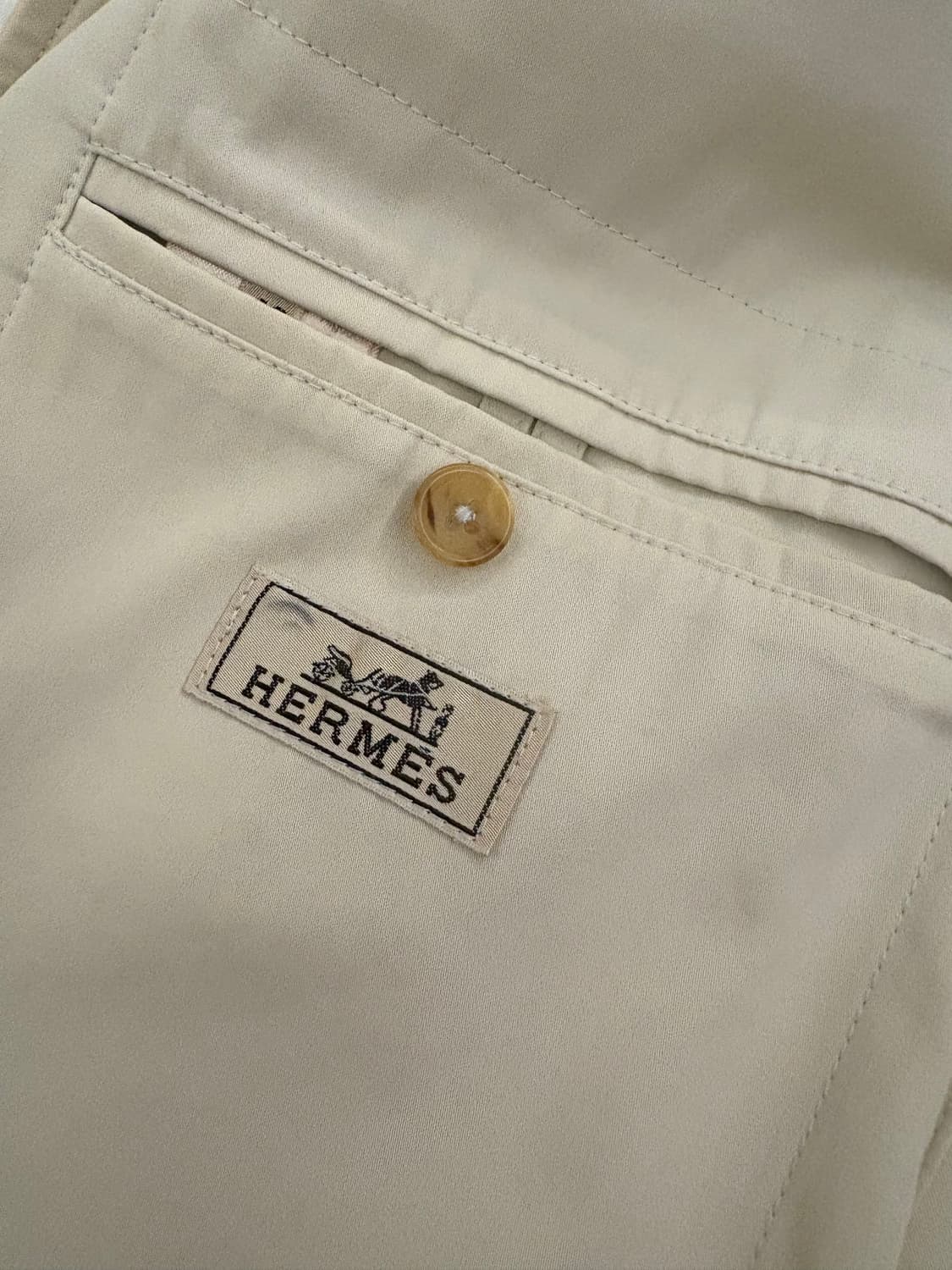 에르메스 아이보리 자켓 남성 상품이미지4