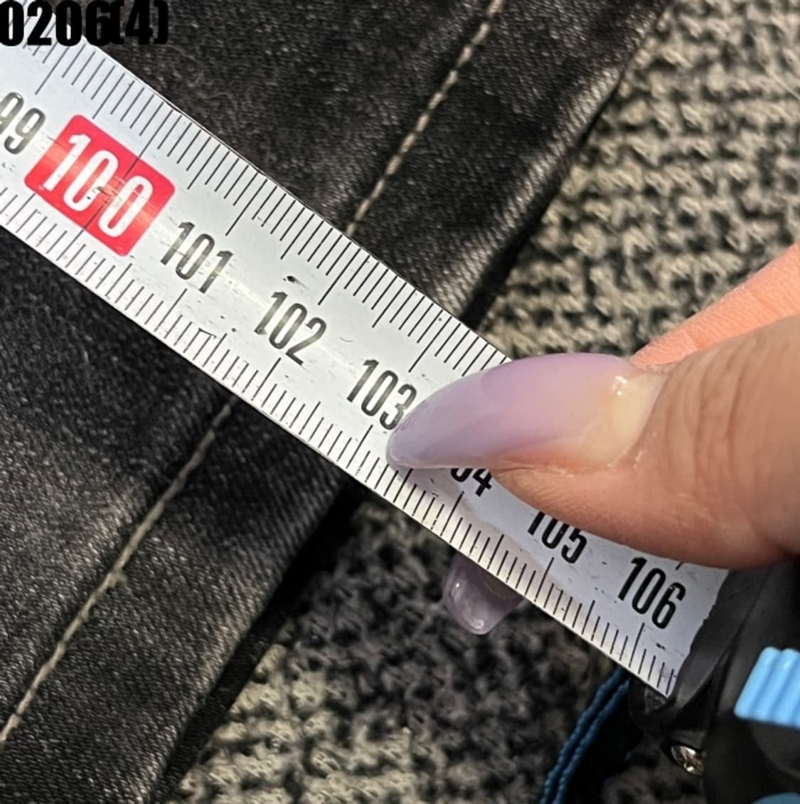 [L] SHOUT 블랙 워싱 데님 팬츠 0206(4) 상품이미지10