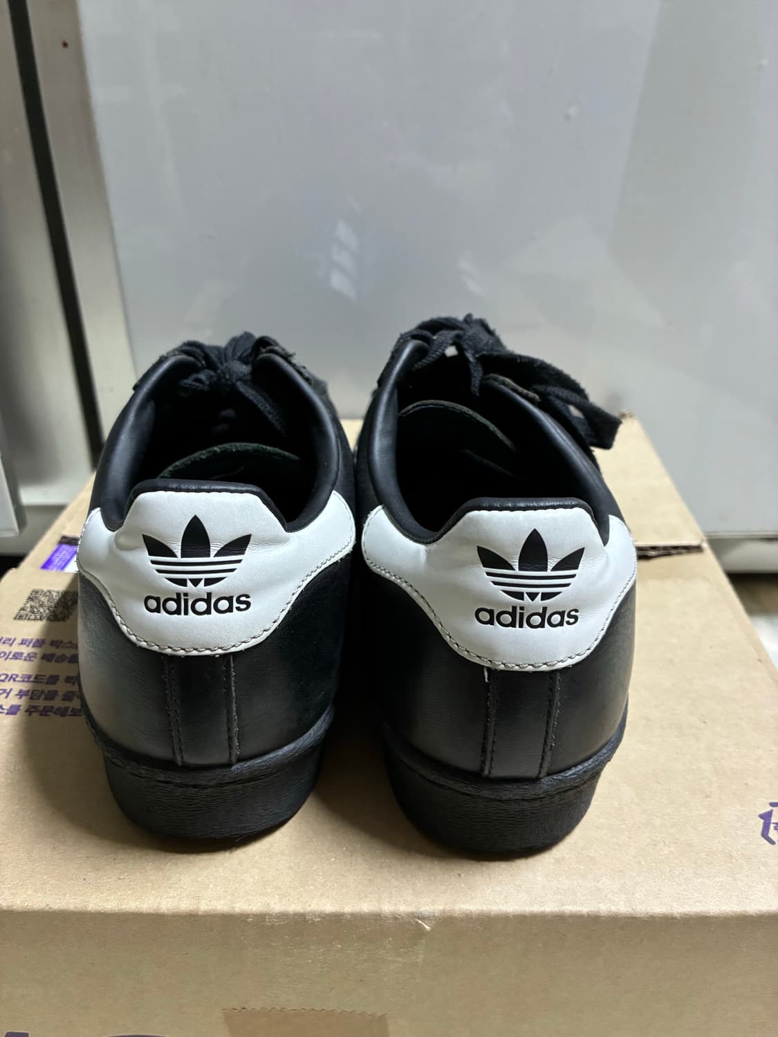 아디다스 슈퍼스타 80s enlarged stripes 상품이미지3