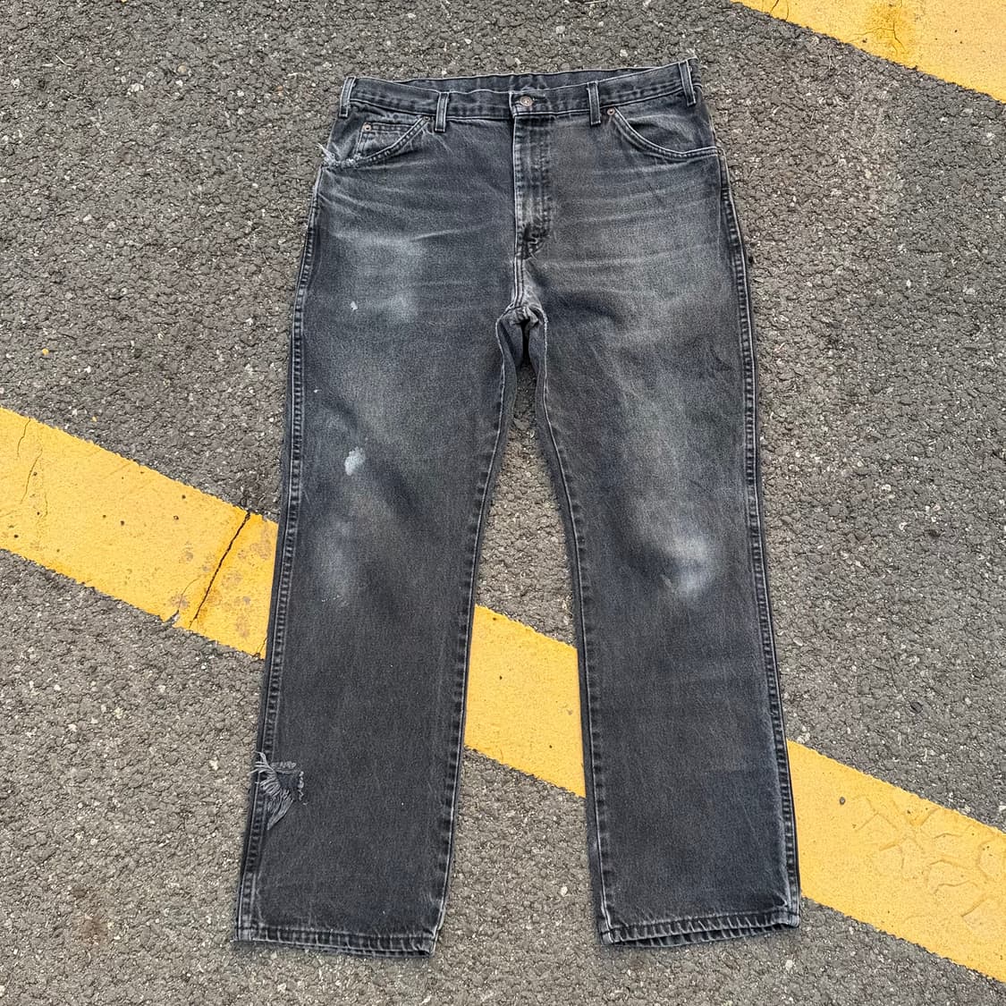 디키즈 싱글니 카펜터 흑청 블랙 상품이미지1