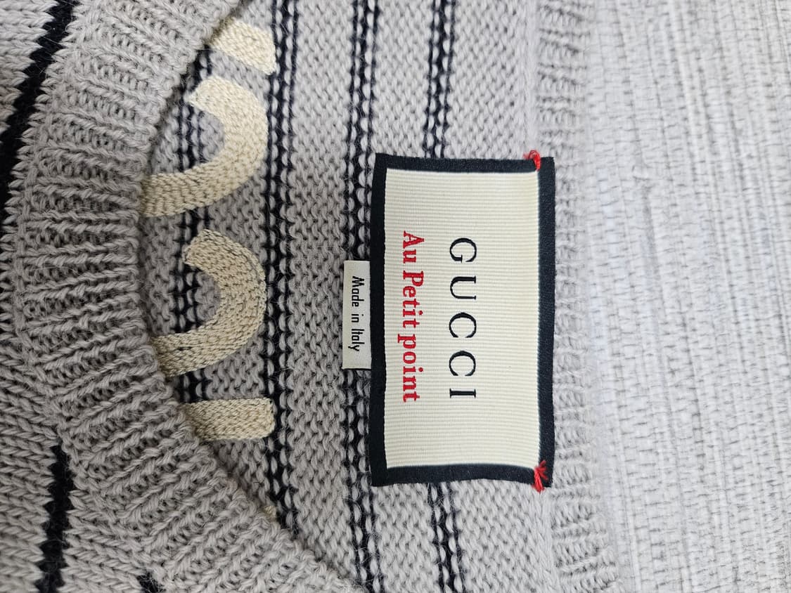 구찌 플라워 자수니트 국내100사이즈  상품이미지6