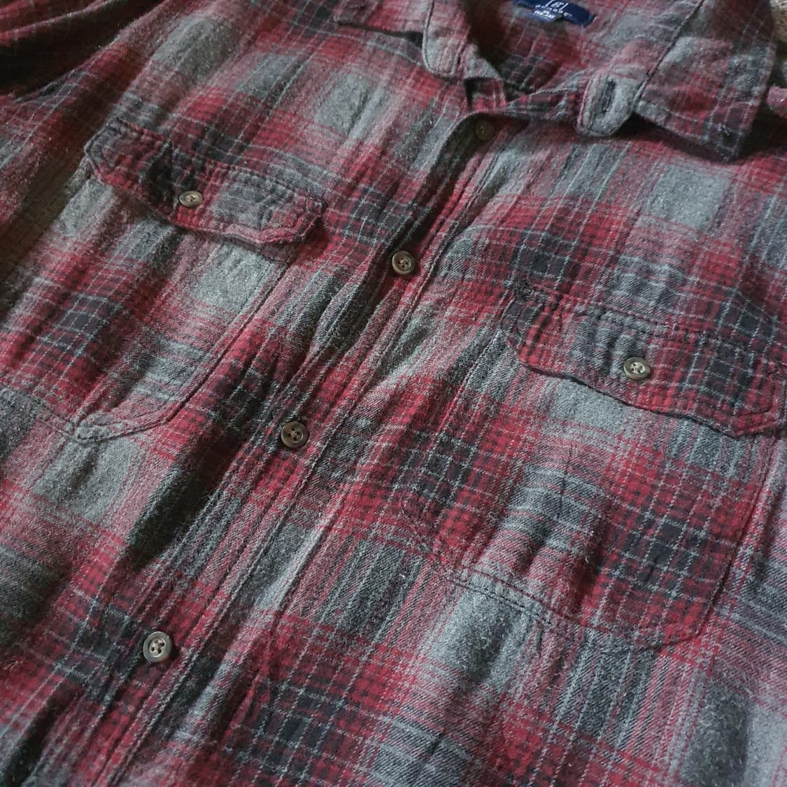 미국 수입 플란넬 체크 셔츠 no.5 상품이미지4