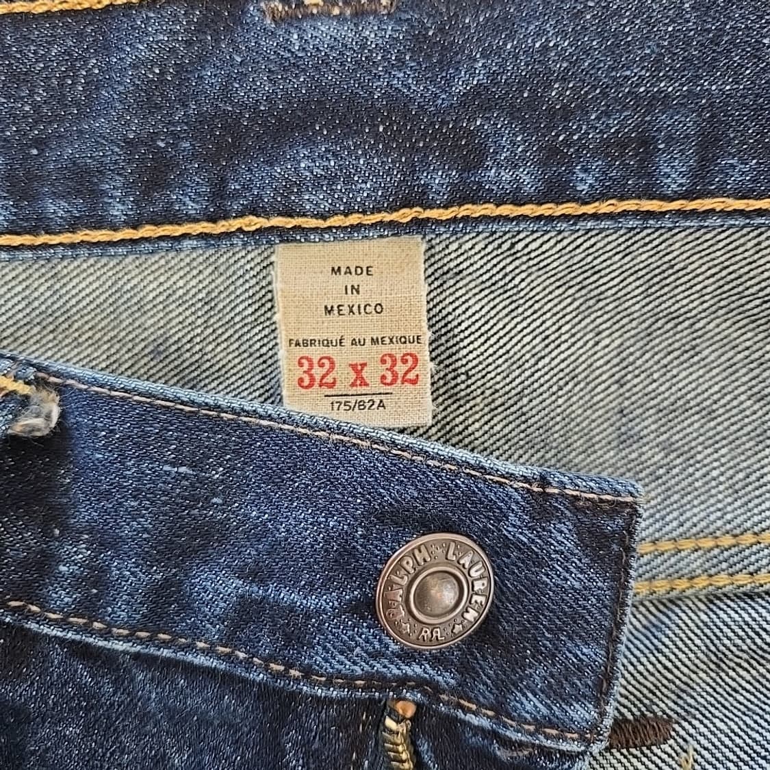 90s RRL 더블알엘 슬림 내로우 셀비지 데님 진 인디고 상품이미지2