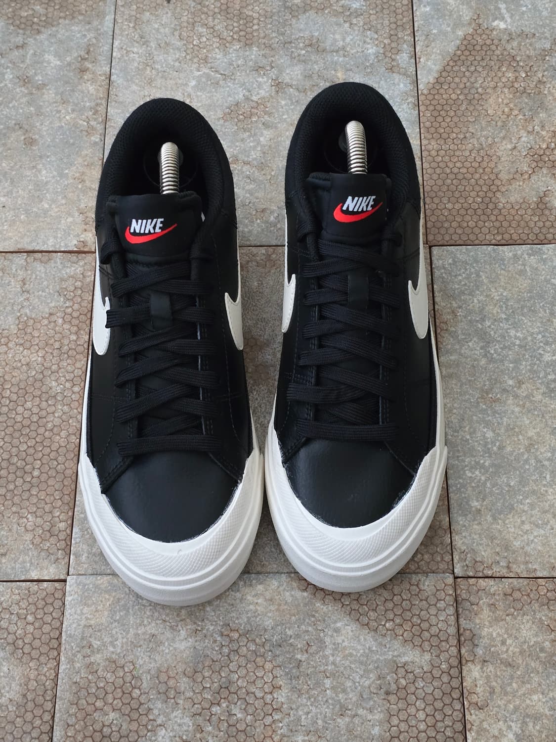 (240)나이키 코트 레거시 리프트 블랙  상품이미지2