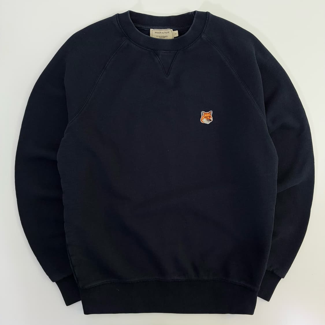 Maison Kitsune  메종 키츠네 코튼 폭스헤드 자수 맨투맨 상품이미지1