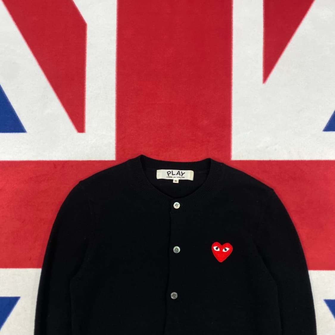 꼼데가르송 라운드 가디건 여성 S  상품이미지3