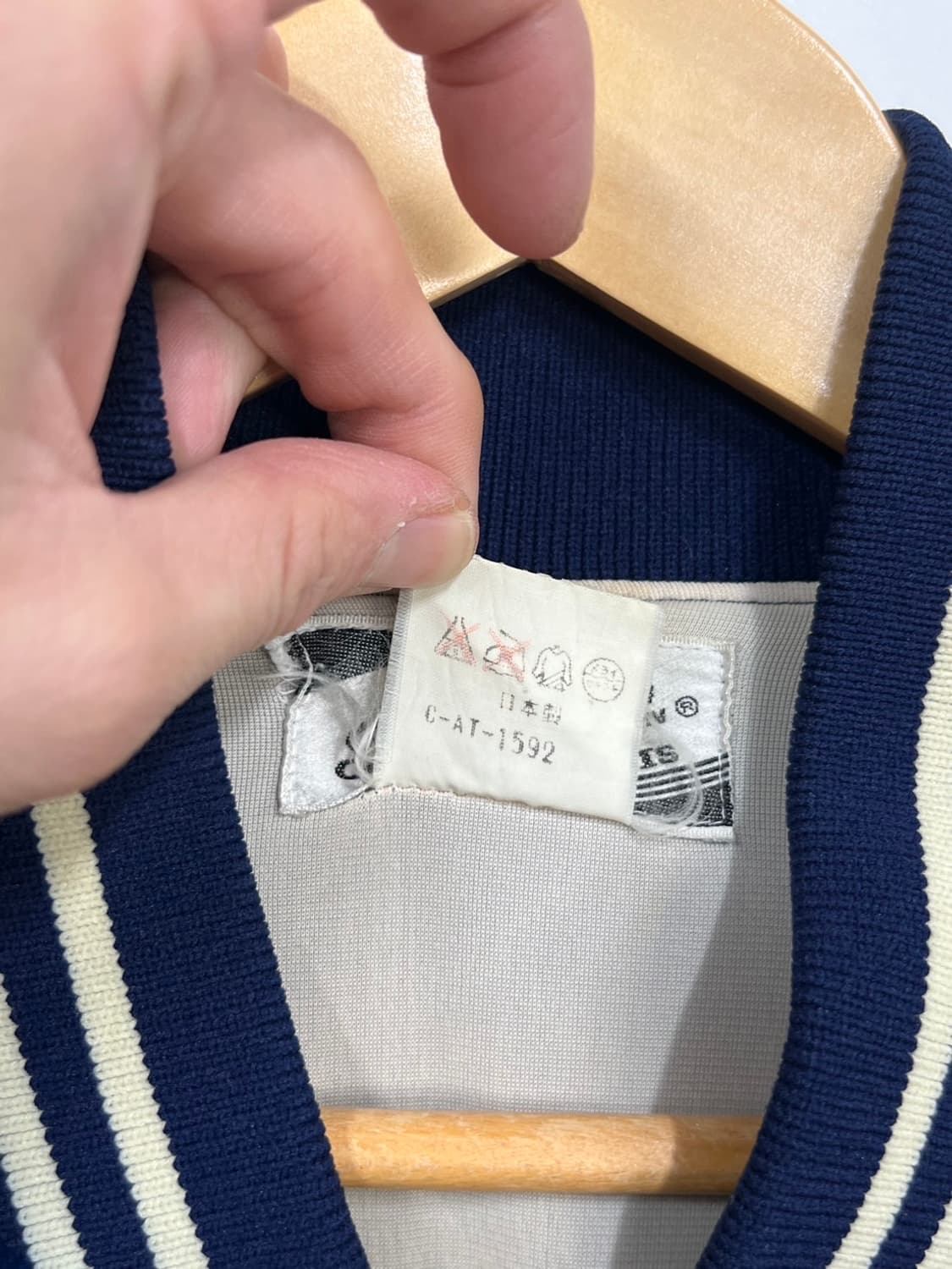 일본 재팬 빈티지 벨벳 스타디움 바시티 자켓 상품이미지5