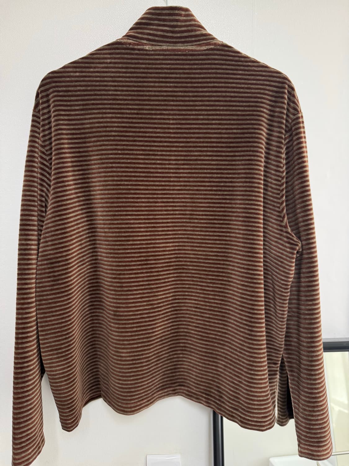 아워레가시 슈렁큰 벨루어 집업 상품이미지3