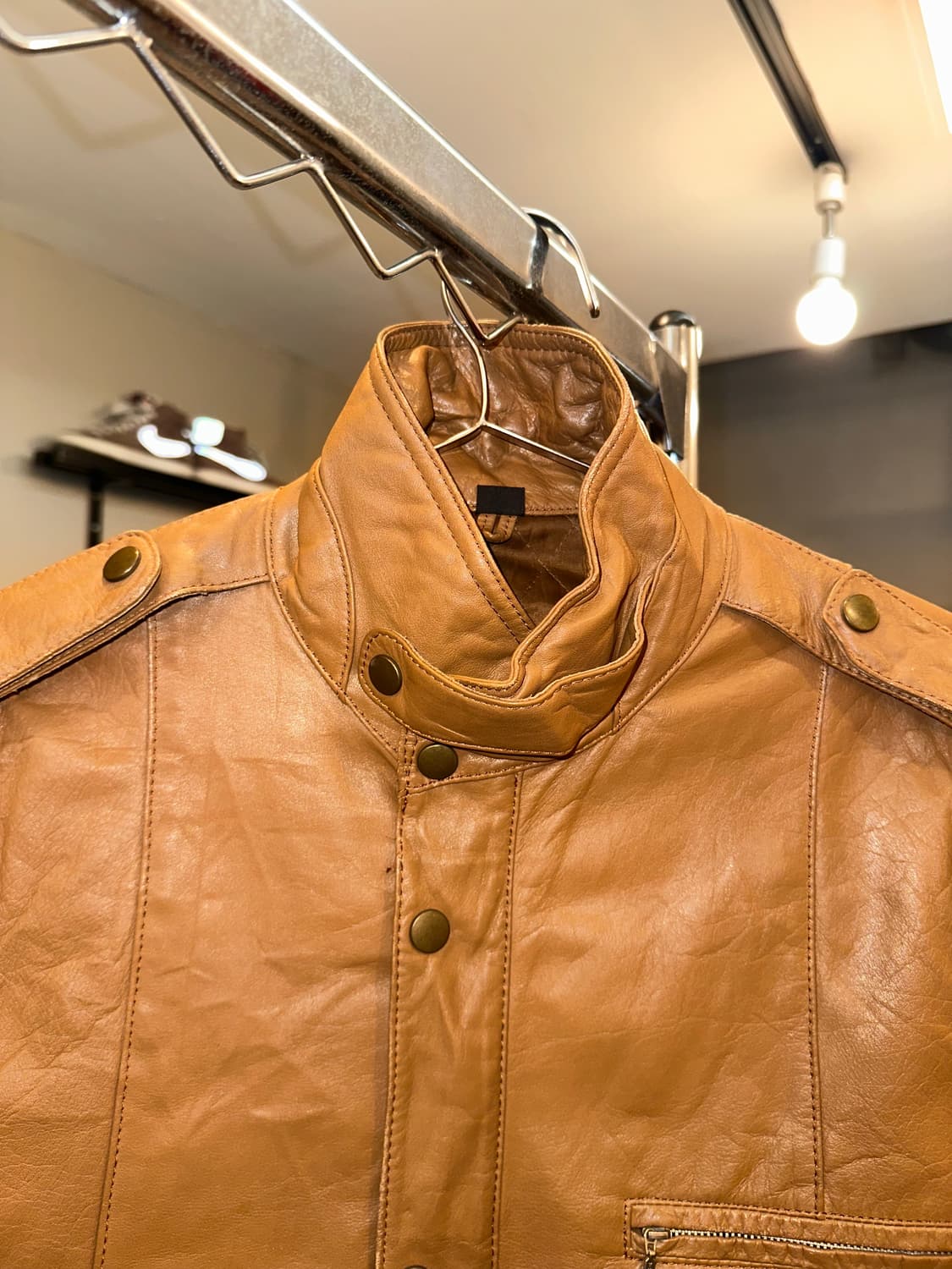 90’s Japanese cow-leather aging tap JK 상품이미지5