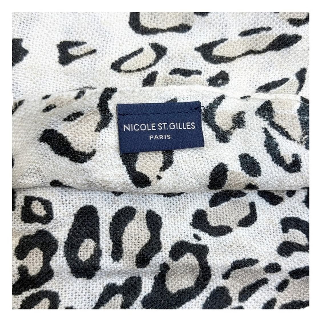 NICOLE STGILLES 레오파드 스카프 상품이미지3