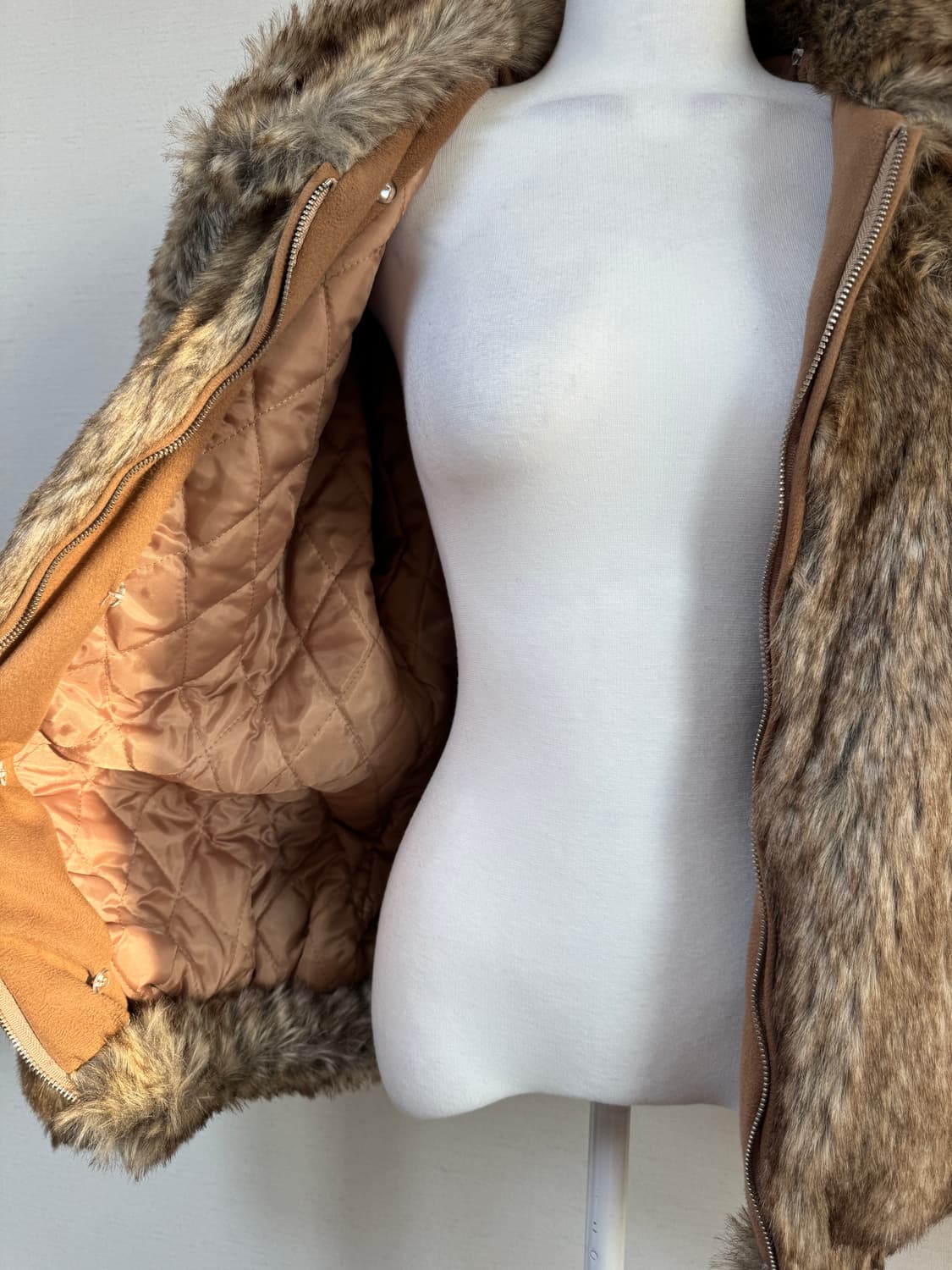 후드 탈부착 퍼 자켓 점퍼 상품이미지7