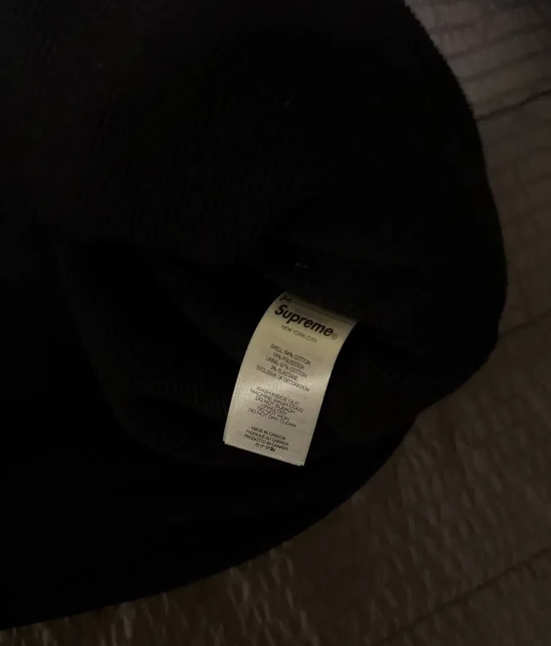 슈프림 아크써멀 후드집업 블랙 XL 상품이미지3