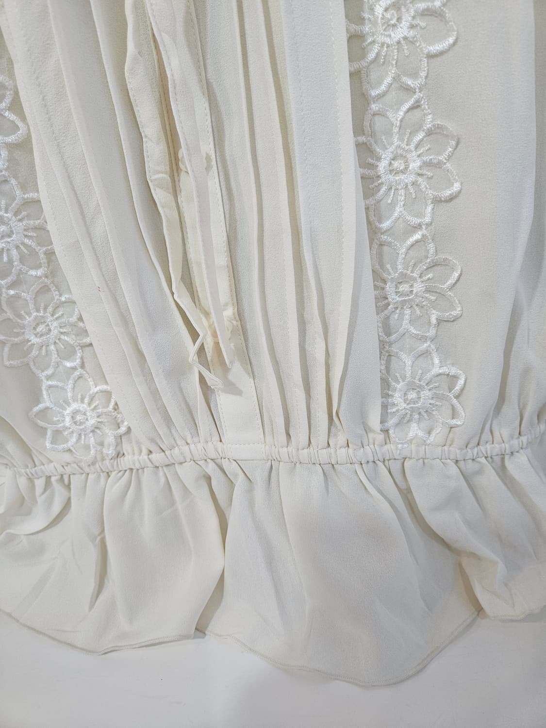 빅카라 레이스 블라우스 상품이미지4