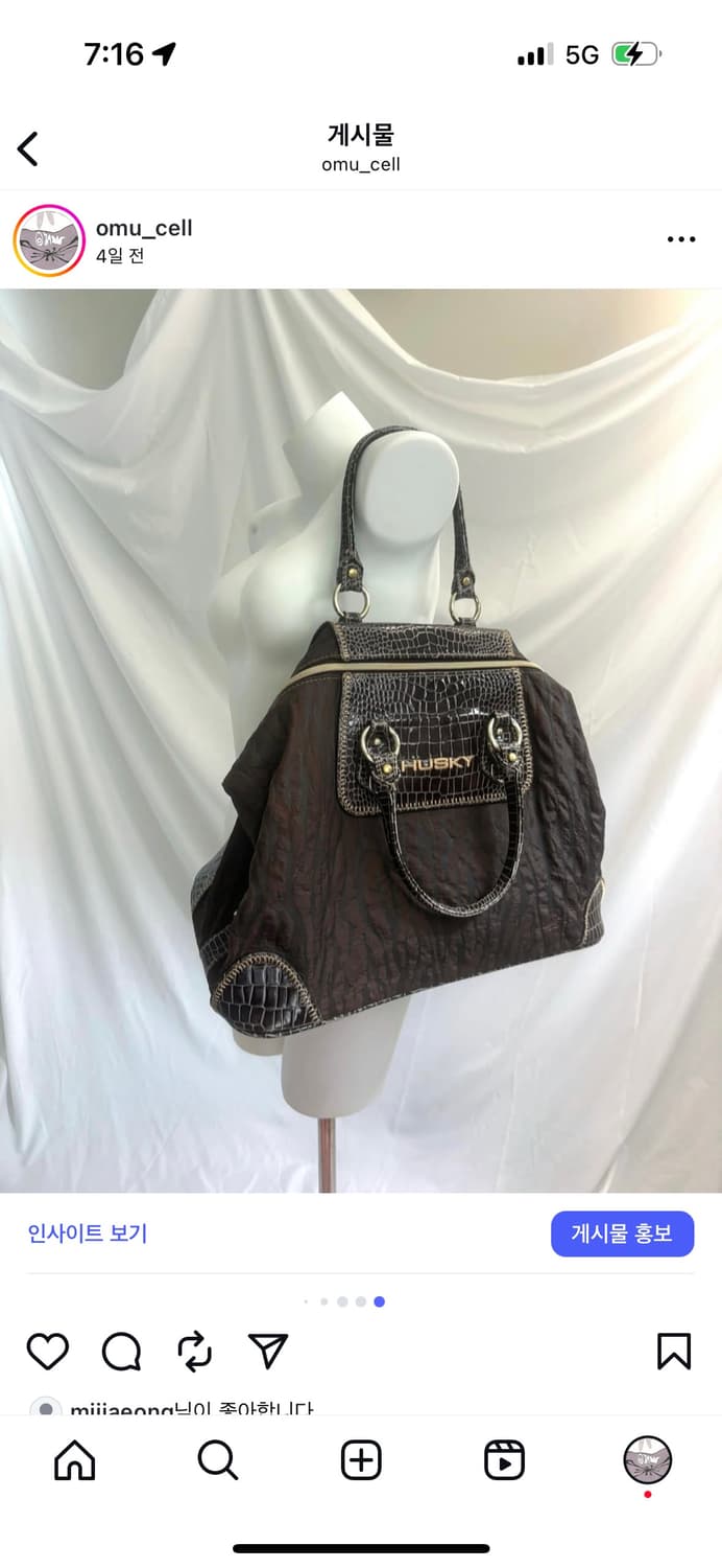 y2k HUSKY BAG 상품이미지6